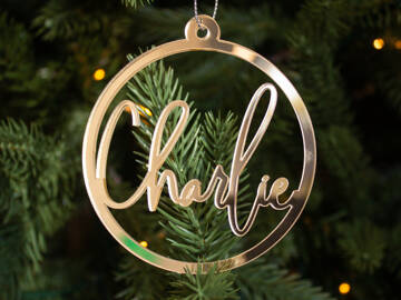 Picture of Cut Christmas Baubles