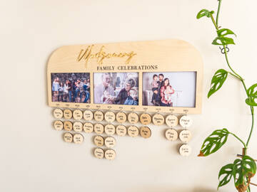 Picture of Photo Frame Birthday Board
