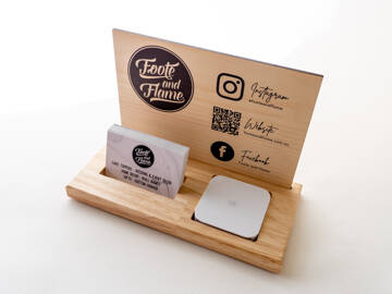 Picture of Business Card Holder with Square Reader holder