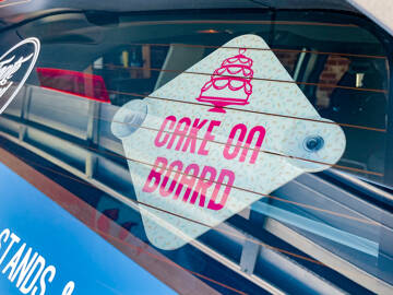 Picture of Cake On Board Car Sign