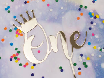 Picture of Crown Cake Topper