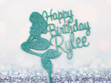 Picture of Mermaid Cake Topper