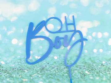 Picture of Oh Boy Cake Topper