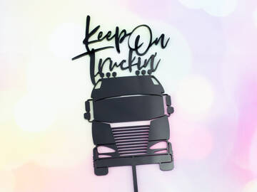 Picture of Keep On Truckin' Birthday Cake Topper