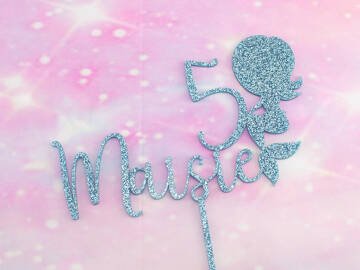 Picture of Mermaid 2 Cake Topper