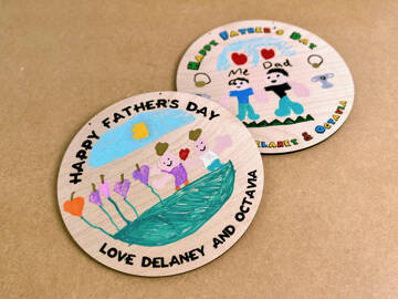 Picture of DIY Father's Day Artwork Plaque