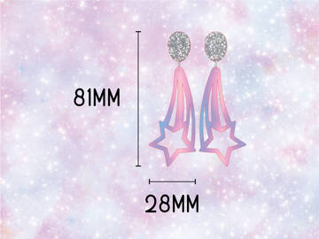 Picture of Wholesale Shooting Star Earring Components