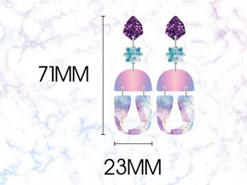 Picture of Wholesale Daisy Arches Earring Components
