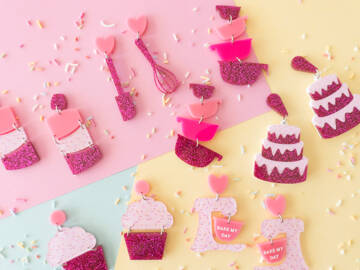 Picture of Baking with Sprinkles - February 2022 Earring of the Month Kit