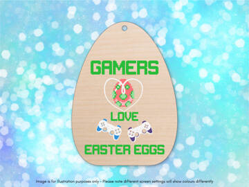 Picture of Easter Egg Basket - Gamers Love Easter Eggs