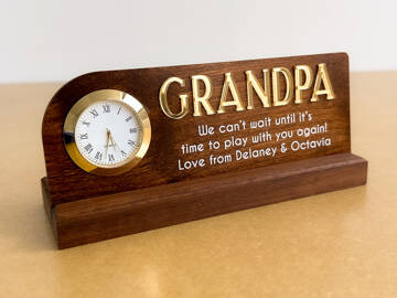 Picture of Father's Day Desk Clock