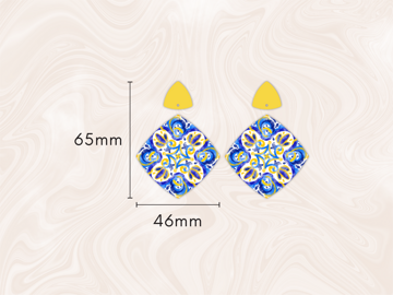 Picture of Wholesale Amalfi Tile Earring Components