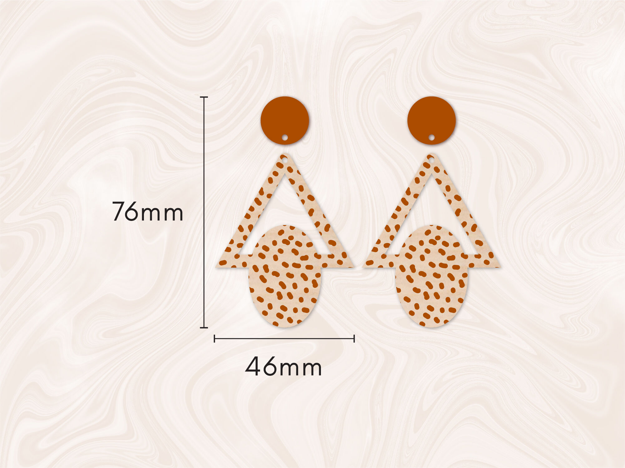 Laser cut deals wood earrings wholesale