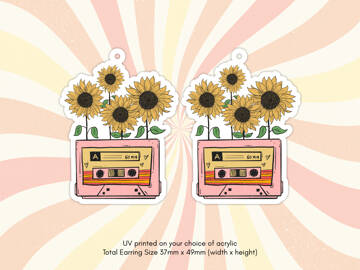 Picture of Wholesale Sunny Mix Tape Earring Components