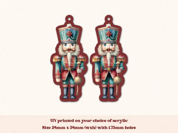 Picture of Wholesale Classic Nutcracker Earring Components