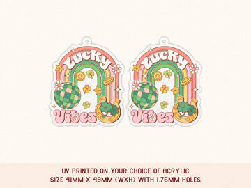 Picture of Wholesale Lucky Vibes Earring Components