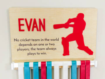 Picture of Cricket Medal Display Hanger