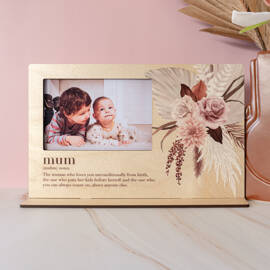 Picture of Mum Floral Photo Frame