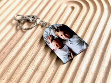 Picture of Photo Bag Tag and Keychain