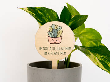 Picture of I'm a Plant Mum Pot Plant Stake
