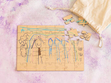 Picture of Printed Kids Drawing Puzzle