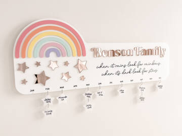 Picture of Rainbow Birthday Board