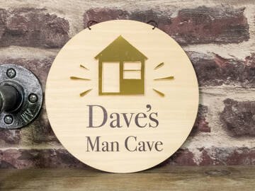 Picture of Man Cave Room Sign